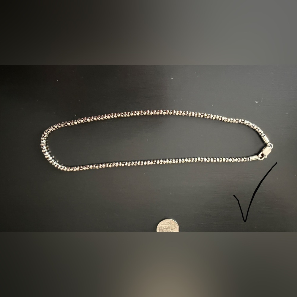 Silpada N1106 popcorn Sterling silver Necklace